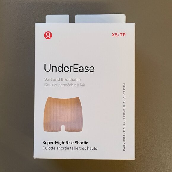 NWT Lululemon UnderEase Super-High-Rise Shortie Underwear 5" - Picture 2 of 3